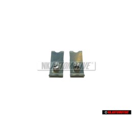 2x VW Original Schnappmutter - N 0154301