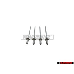 4x VW Original Blindniet - N 90437601