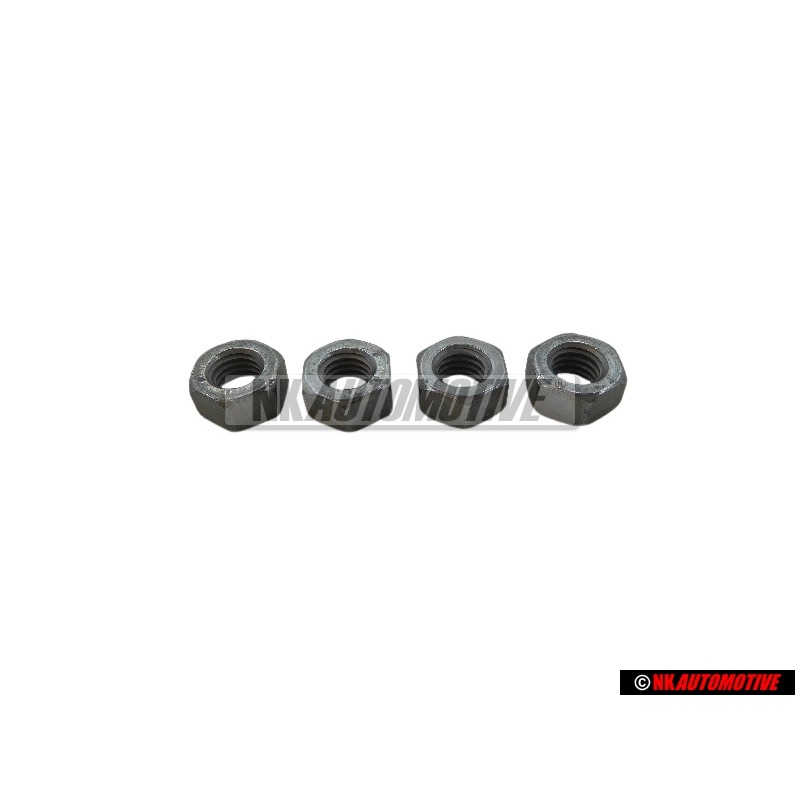 4x VW Original Sechskantmutter - N 0110088