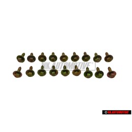 18x VW Original Schraube - 311821143