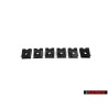 6x VW Original Schnappmutter - N 90170801