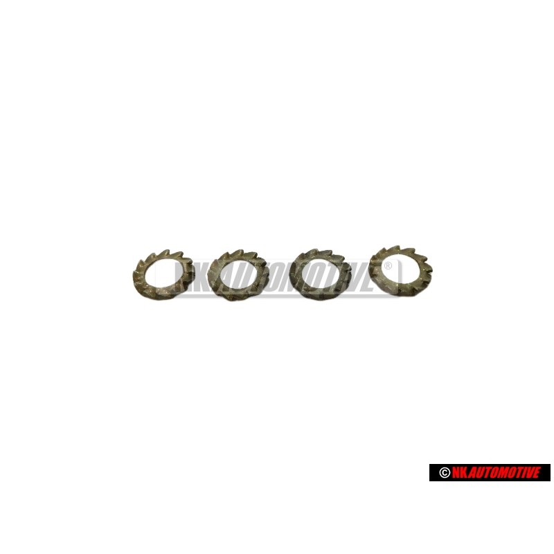 4x VW Original Fächerscheibe - N 0121053