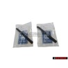 2x VW Original Blende für Türgriff satinschwarz - 857837239 01C