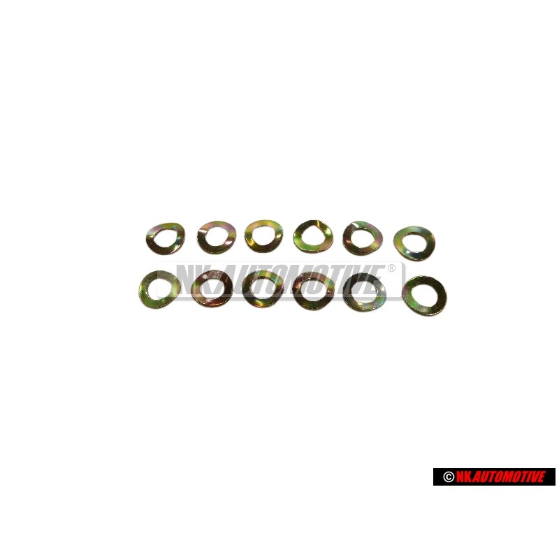 12x VW Original Scheibe M6 Federscheibe - N 0122265
