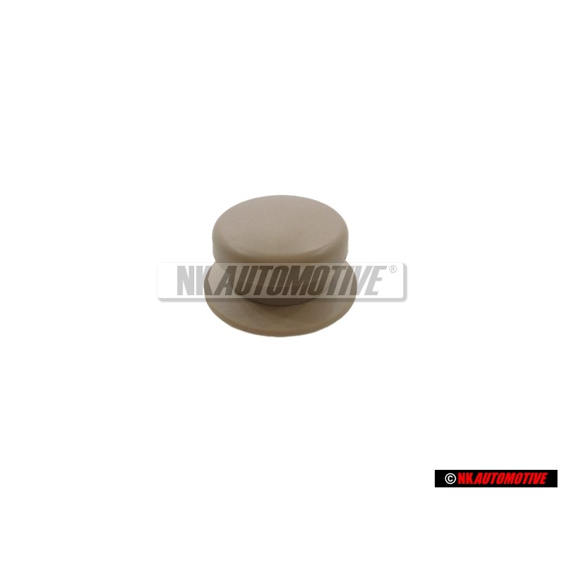 VW Original Druckknopf-Oberteil Hellbeige - 1E0871874 Q70