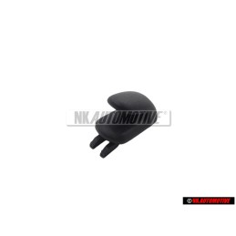 VW Original Mantelhaken Titanschwarz - 1K0857635 82V