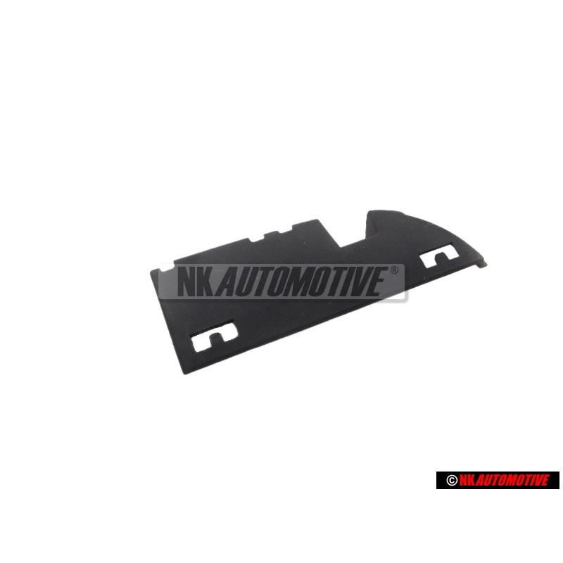 VW Original Abdeckung Für Kühlergrill Satinschwarz - 3A0853664A 01C
