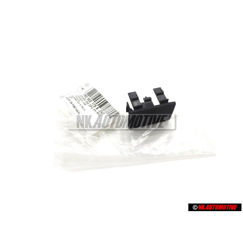VW Original Blinddeckel Schwarz - 7M3858179A 2AQ