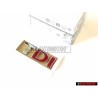 VW Original TDI Hinten Schriftzug Emblem Logo Chrom Rot Golf 4 - 3B0853675ACGQF