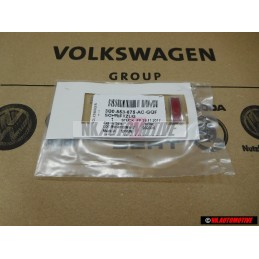 VW Original TDI Hinten Schriftzug Emblem Logo Chrom Rot Golf 4 - 3B0853675ACGQF