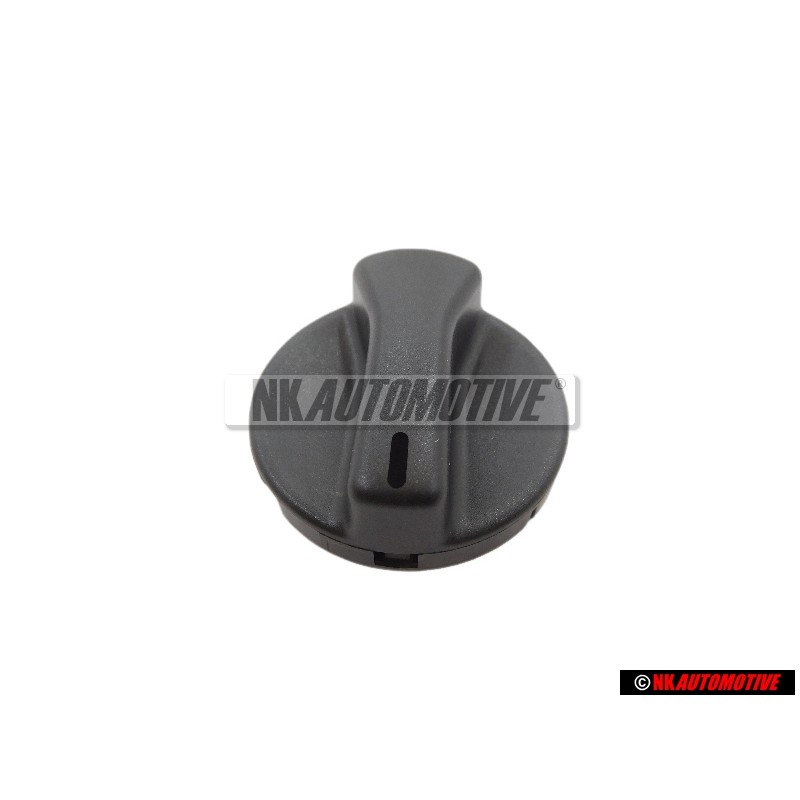VW Original Knopf Satinschwarz - 357819129 01C