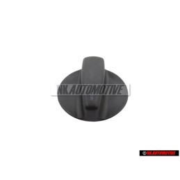 VW Original Drehknopf Satinschwarz - 2D0819041B 01C