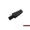 VW Original Knopf Satinschwarz - 1J3881633 01C