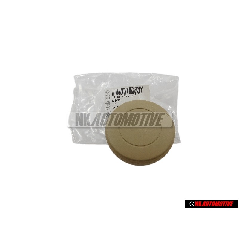 VW Original Verstellknopf Hellbeige - 1J0881671J Q70