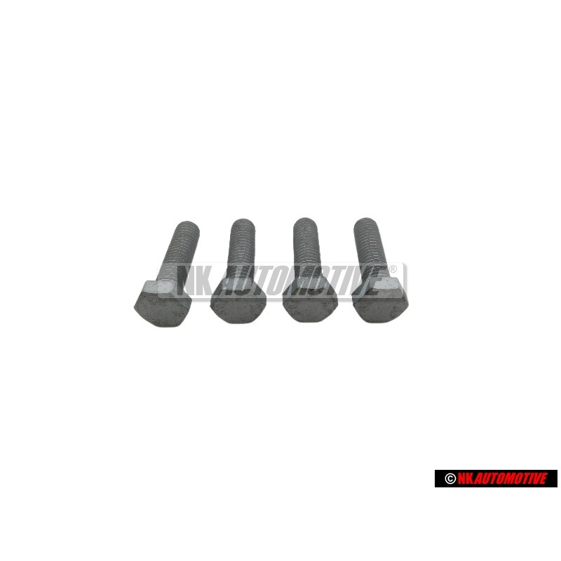 4x VW Original Sechskantschraube - N 01024416