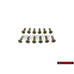 12x VW Original Schraube - N 0139981