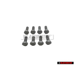 8x VW Original Sechskantschraube - N 01021527