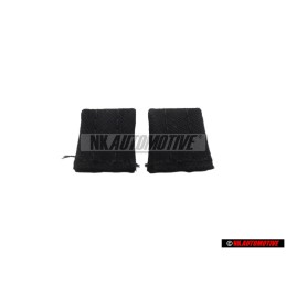 2x VW Original Schlaufe Schwarz - 155871893C A25
