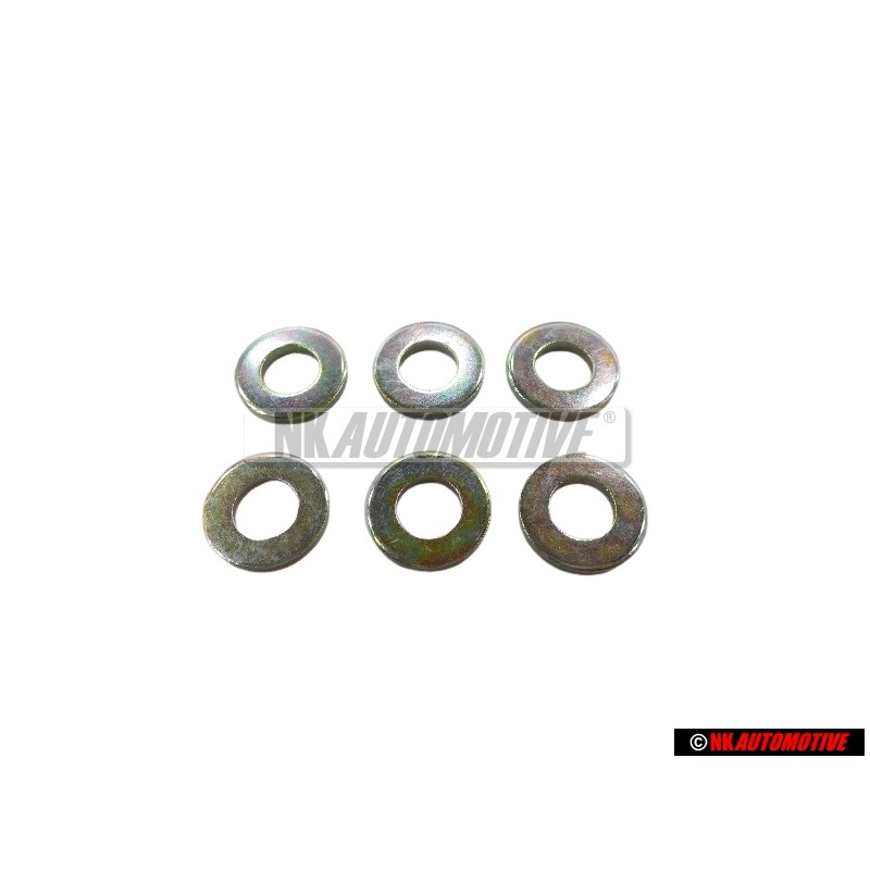 6x VW Original Unterlegscheibe - N 90128501