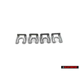 4x VW Original Si.scheibe Klammer Gaszug Sicherungsklammer - N 90095603