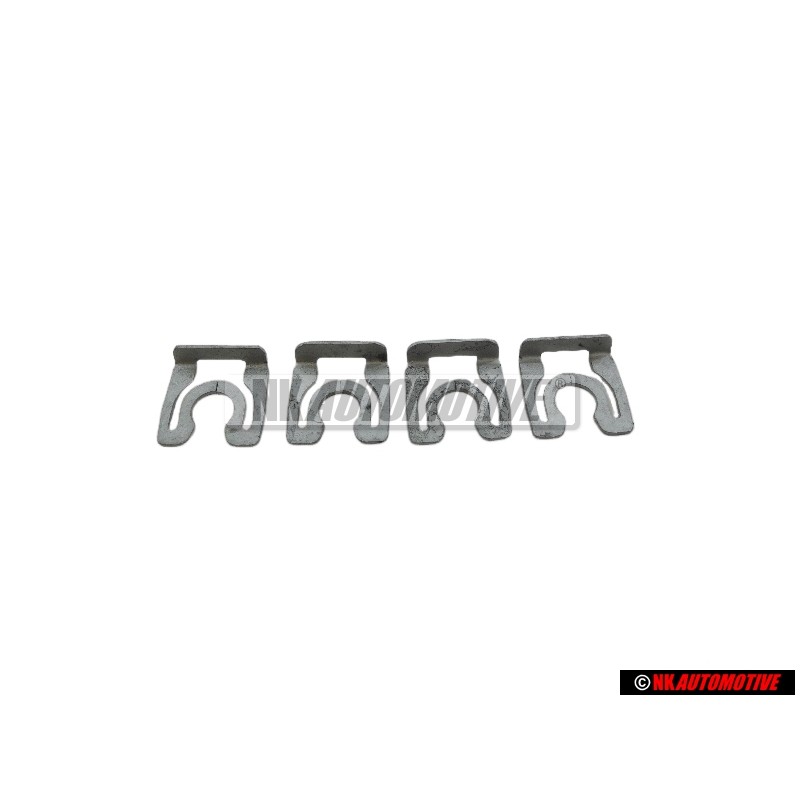 4x VW Original Si.scheibe Klammer Gaszug Sicherungsklammer - N 90095603