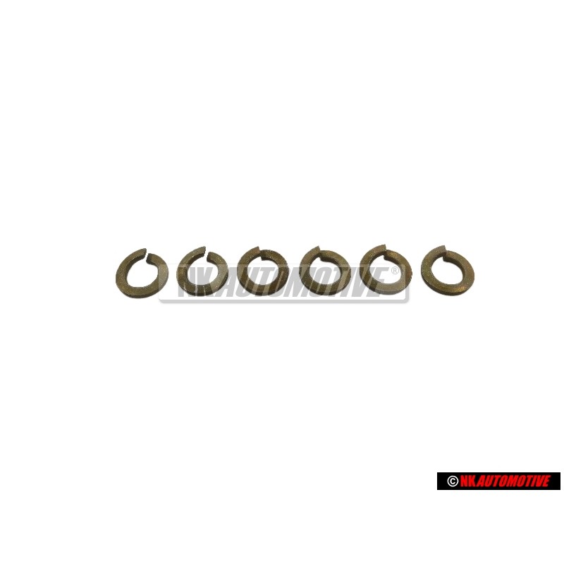 6x VW Original Federring - N 0120113
