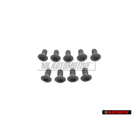 9x VW Original Schraube - N 10416601