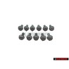 11x VW Original Sechskantbundschraube - N 90063904