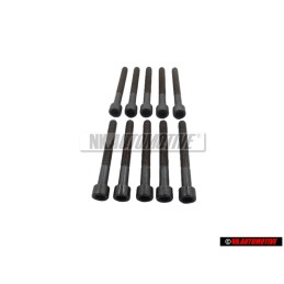 10x VW Original Zylinderschraube Mit Innen- Vielzahnkopf - 049103385