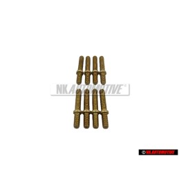 8x VW Original Stiftschraube Mit Bund - 026103400A