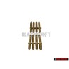 8x VW Original Stiftschraube Mit Bund - 026103400A