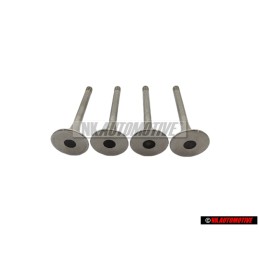 4x VW Original Auslassventil - 053109611