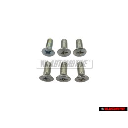 6x VW Original Schraube - N 0142265