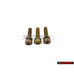 3x VW Original Linsenschraube (Kombi) - 026129340A
