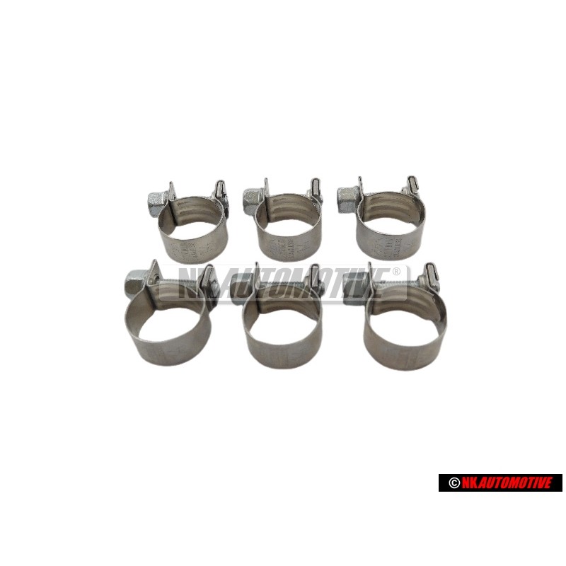 6x VW Original Schelle - N 0241222