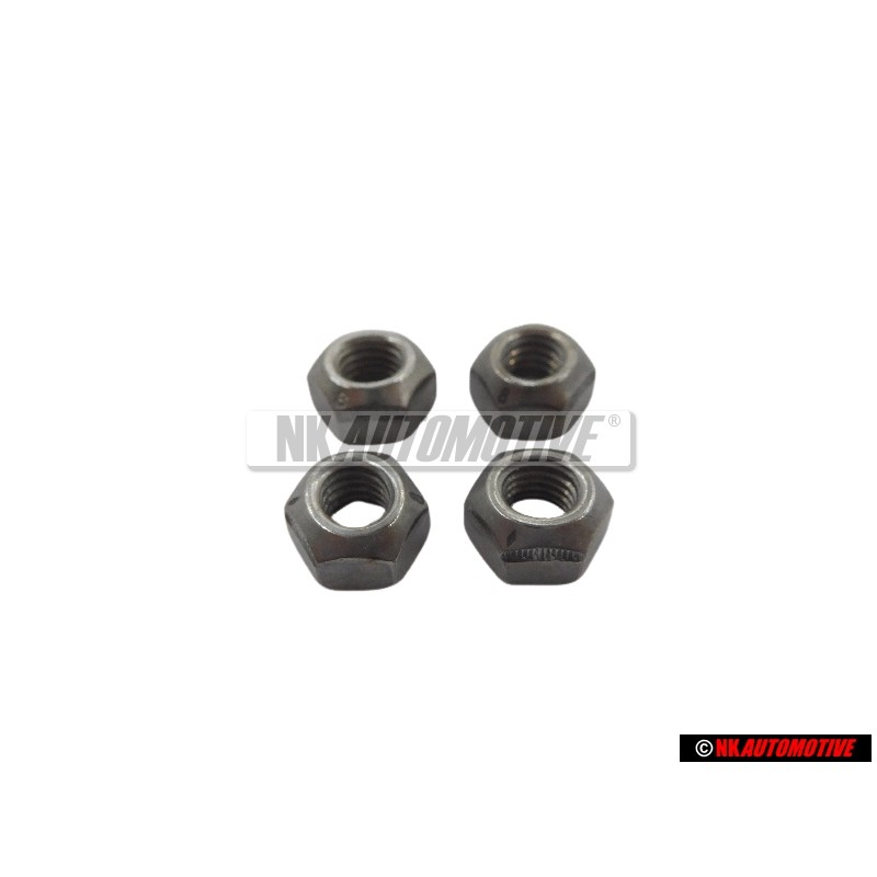 4x VW Original Sechskantmutter - N 02214811