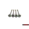 4x VW Original Flachrundschraube - N 10016801