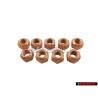9x VW Original Sechskantmutter - N 0221464