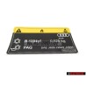 Audi Original Kennschild für Klimaanlage - 8W0010515B