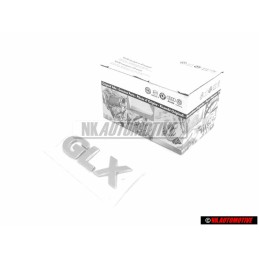 VW Original GLX Hinten Schriftzug Emblem Logo Chrom - 3B0853675J 739