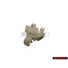 VW Original Retainer For Sun Visor Corn Silk Beige - 1S0857561 95T