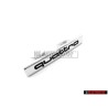 Audi Original QUATTRO Vorne Kühlergrill Emblem Schriftzug Chrom - 4F9853736 2ZZ