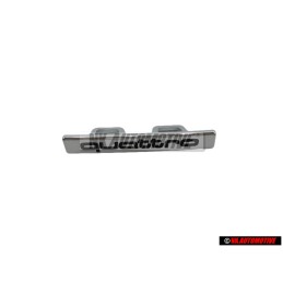 Audi Original QUATTRO Vorne Kühlergrill Emblem Schriftzug Chrom - 4F9853736 2ZZ