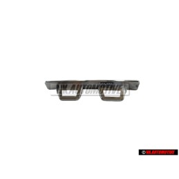 Audi Original QUATTRO Vorne Kühlergrill Emblem Schriftzug Chrom - 4F9853736 2ZZ