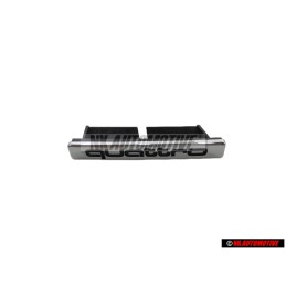 Audi Original QUATTRO Vorne Kühlergrill Emblem Schriftzug Chrom - 4F0853737 2ZZ