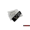 Audi Original V6 Vorne Kühlergrill Emblem Schriftzug - 4E0853736E 2ZZ