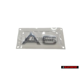 Audi Original A6 Hinten Schriftzug Emblem Logo Chrom - 4B0853741C 2ZZ
