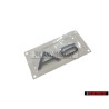 Audi Original A6 Hinten Schriftzug Emblem Logo Chrom - 4B0853741C 2ZZ