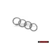 Audi Original Ringe Hinten Schriftzug Emblem Logo Zeichen Chrom - 4B5853742 2ZZ
