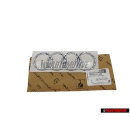 Audi Original Ringe Hinten Schriftzug Emblem Logo Zeichen Chrom - 4B5853742 2ZZ